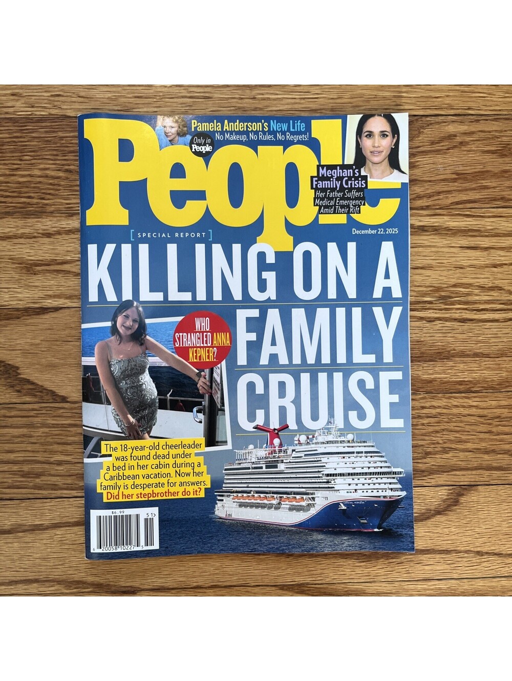 People Magazine December 22nd 2025 Killing on a Family Cruise
